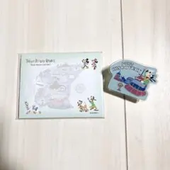 ポートディスカバリー　グーフィー　クリップ付きメモ　東京ディズニーリゾート