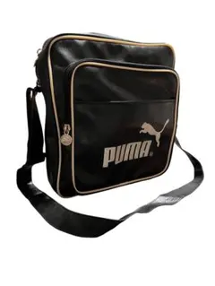 PUMA レトロショルダーバッグ 黒