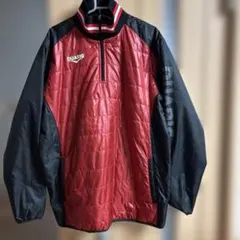 DUARIG ピステ・ウィンドブレーカー Lサイズ 赤黒