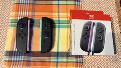美品Joy-Con2 (L) & (R) ￼ライトパープル ライトグリーン