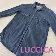 LUCCICA ルチカ インディゴシャツ
