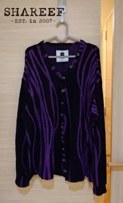 SHAREEF CURVED LINE JQ CARDIGAN サイズ2 日本製
