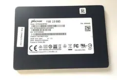 ②-WA110-Micron SATA 256GB 2.5インチ SSD 1点