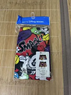 【新品】ディズニーリゾート 限定 ボクサーパンツ メンズ M ミッキー 総柄のサムネイル