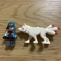 よ*ん様 レゴ　LEGO 70671 ニンジャゴー　ブリザードサムライ　オオカミ