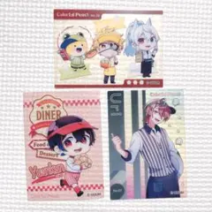 カラフルピーチ　クリアカードコレクション　シヴァ　たっつん　どぬく　うり　ゆあん