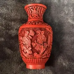 堆朱？ 壺 約16㎝ 中国美術工芸品 伝統美術 茶壺 茶入 置物 インテリア 2025年最新】堆朱 壺の人気アイテム - メルカリ