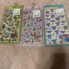 正規品　スティッチ ズートピア　プリンセス　ボンボンドロップシール