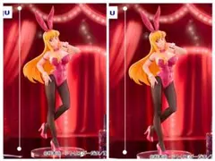 こち亀　秋本麗子 フィギュア２個セット