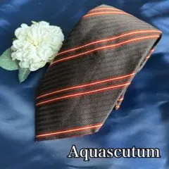 Aquascutum ストライプネクタイのサムネイル