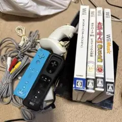 n*a様 Wii本体、リモコン、ゲームソフト3本セット