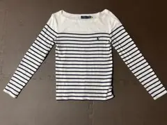ポロラルフローレン ボーダーカットソー　ロンT