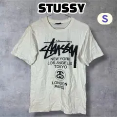 STUSSY World Tour Tee ワールドツアー Tシャツ S