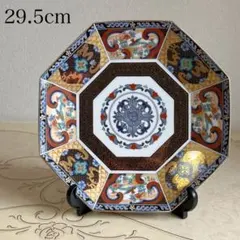 第一陶器　翔山窯　室町　金襴手　大皿　八角皿　飾り皿　盛皿　金彩古伊万里　色絵
