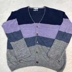 BEAUTY&YOUTH カラーブロック カーディガン Mメンズ