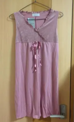 当時品　新品 CINEMA CLUB ノースリーブ チュニック ピンク
