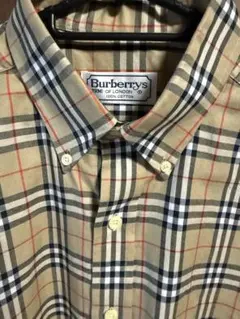 Burberry's チェック柄 長袖シャツ
