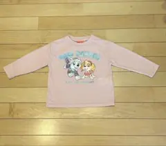 パウパトロール 長袖Tシャツ ピンク　90cm