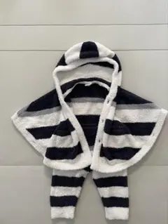 ジェラピケ　80-90cm ポンチョ＆ズボン