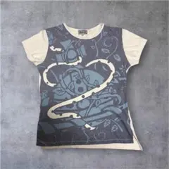 vivienne westwood ニュースペーパー柄 メッシュTシャツ - メルカリ