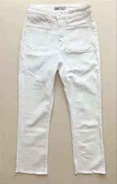 ZARA ホワイトデニムパンツ EUR36のサムネイル