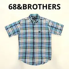68&BROTHERS　シックスティエイトアンドブラザーズ　ボタンダウンシャツのサムネイル