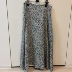 花柄 ロングスカート