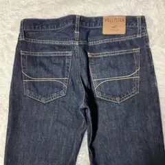 Hollister ストレートデニム インディゴ W32
