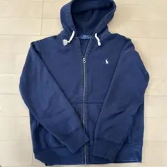 90s Polo Ralph Lauren zip up hoodie navy