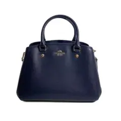 【美品】COACH ショルダーバッグ ネイビー 革 レザー F34835