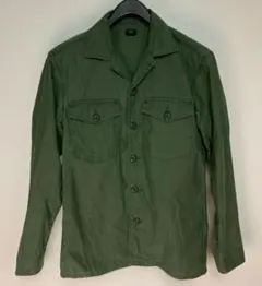 UNIQLO ユニクロ ミリタリーシャツ ワークシャツ M オリーブ カーキ