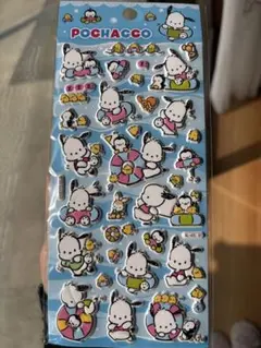 ポチャッコ　マシュマロシール　サンリオ　海外限定　正規品　もちもちシール