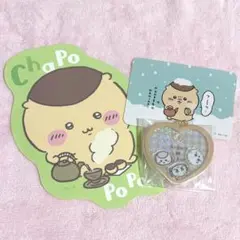 くりまんじゅうまとめ売り✧ステッカー２枚、ちいかわハート型アクリルキーホルダー