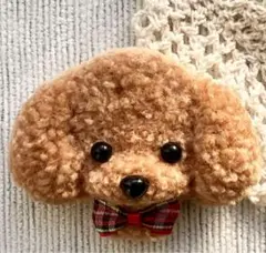 トイプードル⭐︎犬⭐︎バッジ⭐︎ハンドメイド⭐︎No.110