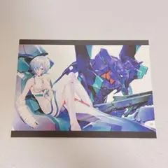 エヴァンゲリオン 貞本義行 描き下ろし ポストカード 綾波レイ 初号機 250