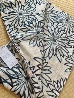雑誌掲載】上品高貴な丸菊づくし涼し流水色浴衣◇新品 呉服店購入 大正