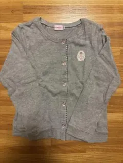 グレー カーディガン サイズ110 ミキハウス