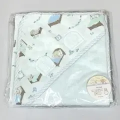 《新品未使用》AfternoonTea おくるみ ブルー アフタヌーンティー