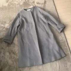 タイムセール☆グリーンレーベルリラクシング　ウールアンゴラ100%ロングコート