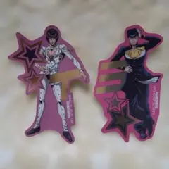 ジョジョの奇妙な冒険　マツキヨ　ステッカー　ブチャラティ 東方仗助　匿名配送