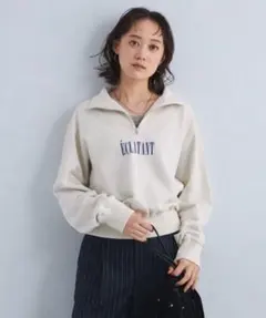 green label relaxing ロゴ ハーフジップ スウェットのサムネイル