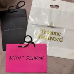 ショップ袋 3枚セット MARC BY MARC JACOBS他