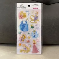 ディズニープリンセス シール エポキシ ラメ セリア