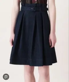 BLUE LABEL CRESTBRIDGE デニムフレアスカート 34サイズ