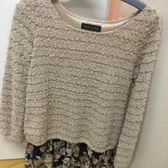 ニットワンピース