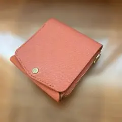 moku moku ICHI 二つ折り財布 一枚革 レザー グリーン ミニ財布 - メルカリ