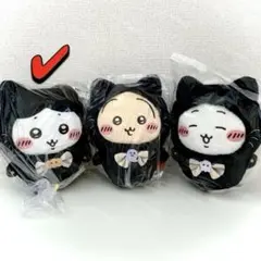 ちいかわ　黒猫 ぬいぐるみ　ハチワレ 1点