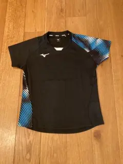 Mizuno バドミントンシャツ レディース　M ブラック/ブルー