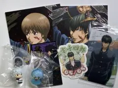 銀魂 アニメイト特典 ステッカー めじるしアクセサリー 土方十四郎 坂田銀時