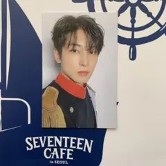 SEVENTEEN CAFE in Seoul 軍服トレカ ウォヌ